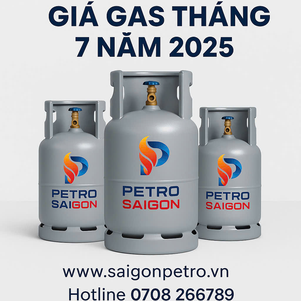 Giá gas tháng 7/2025 giảm 11.000 đồng/Bình 12kg