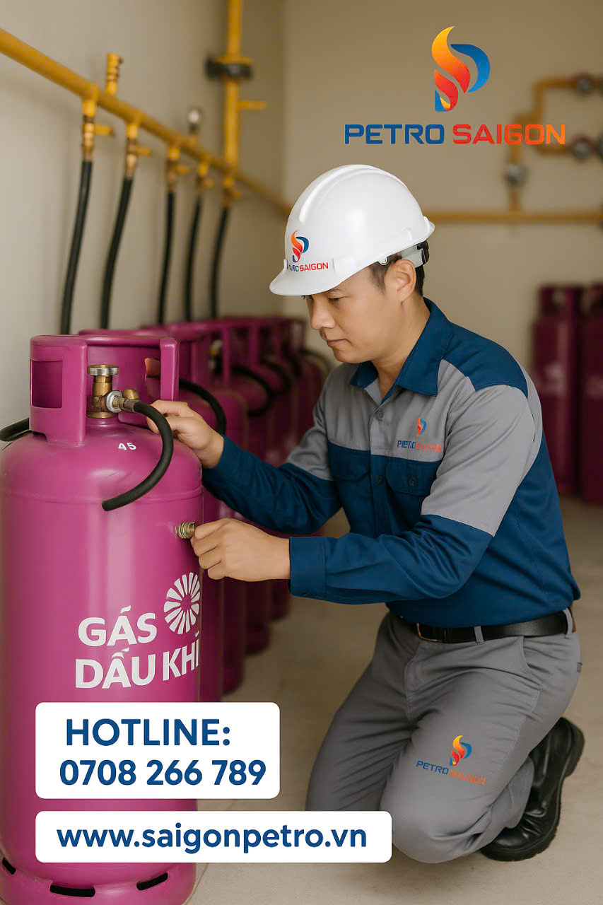 QUY TRÌNH BẢO TRÌ HỆ THỐNG GAS CÔNG NGHIỆP