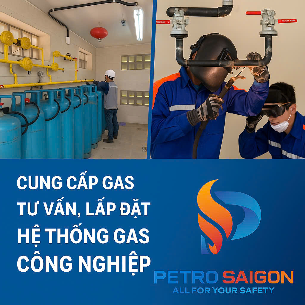 Cung cấp gas và lắp đặt hệ thống gas công nghiệp tại KCN – KCX | PETRO SAIGON
