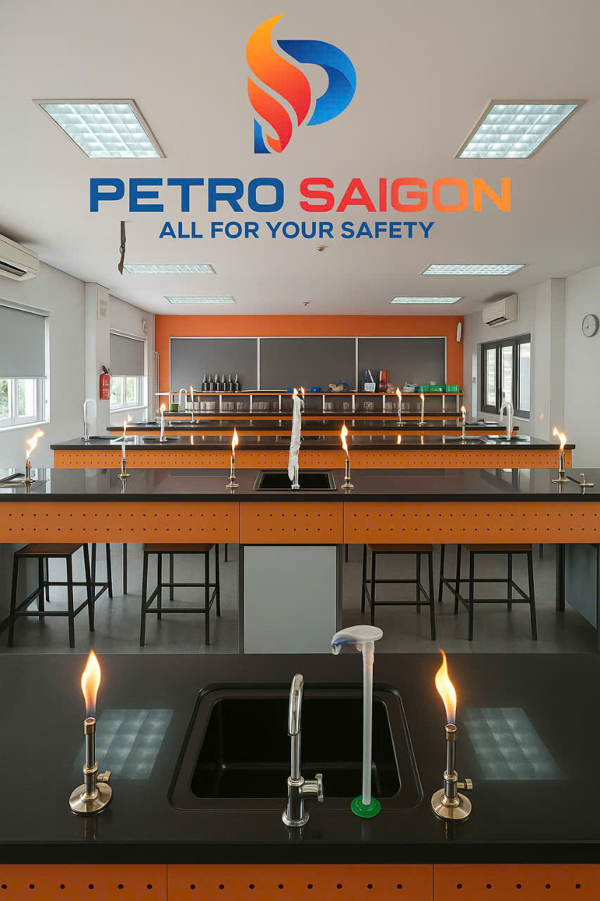 HỆ THỐNG GAS AN TOÀN CHO PHÒNG THÍ NGHIỆM TRƯỜNG HỌC